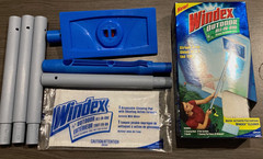 Lot of 2 – Windex Outdoor All In One Glass and Window Cleaner Tool Starter Kit