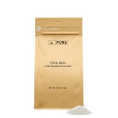 Citric Acid 5 lb., EcoFriendly Packaging, Natural, Food Safe