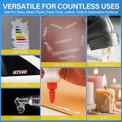 Adhesive Remover Spray 10.6 oz – Sticker, Label & Tape Residue Cleaner for Metal