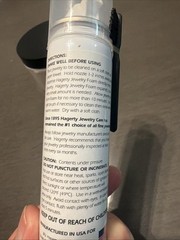 W. J. Hagerty Jewelry Foam 3 Oz Brush Aerosol Diamonds Gold Platinum Cleaner