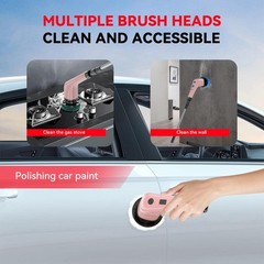 8 IN 1 Electric Spin Scrubber Cordless Power Cleaning Brush Rechargeable Cleaner