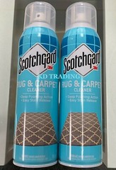 (2-Pk) 3M Scotchgard FABRIC RUG CARPET Deep Foaming Easy Release STAIN CLEANER