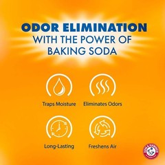 Arm and Hammer Moisture Absorber 3 Pack Hanging Bag Odor Eliminator Closet