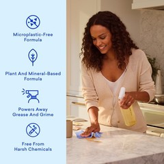 Multi-surface Cleaner, 10 Refill Tablets, Fresh Lemon Scent, All-Purpose, Eco…