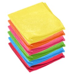 Microfiber Cleaning Cloths, 12 Pack Car & Home Towels Rags No Scratch -12″ x 12″