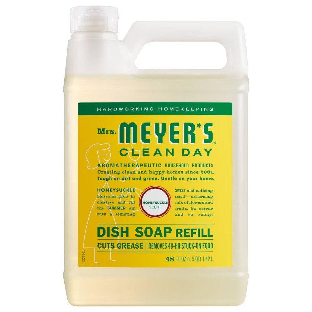 Mrs. Meyer’s Clean Day Honeysuckle Scent Liquid Dish Soap