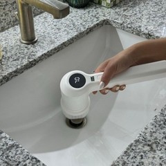 SonicPower Waterproof Electric Scrubber with Long Battery Life and LED Display