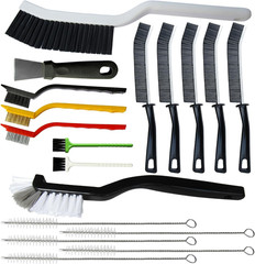18Pcs Crevice Cleaning Brush Set, Cleaning Tools for Tight Spaces | All-Round Sm