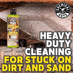 Heavy Duty Foaming Car Wash Soap 16 Oz Lemon Scented Detergent Cleaner