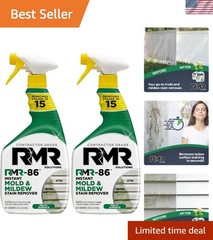 Professional-Strength RMR-86 Instant Mold & Mildew Remover – Scrub-Free, 64 oz