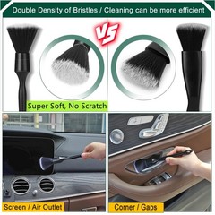 Fitosy Car Interior Duster Brush Cleaning Gel Kit – Auto Detailing Tools