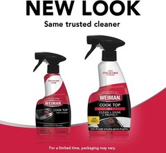2-Pack Cooktop Cleaning Spray & Microfiber Cloth – & Oven Cleaner for Streak