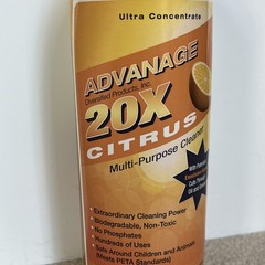 ADVANAGE 20X Cleaner All-Purpose Concentrate – Citrus 32 oz REFILL