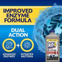 RID-X Septic Tank Treatment Platinum Liquid 6 Month Supply