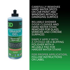 Eraser Gel Water Spot Remover – Acidic Gel Formula for 16 Ounce (Pack of 1)
