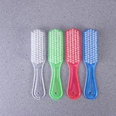 4Pcs Plastic Cleaning Brush for Shoes with Easy Grip Handle Assorted Colors