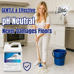 Marble Tile Floor Cleaner Concentrate No Rinse Safe for Natural Stone Ceramic