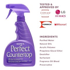 HOPE’S Perfect Countertop Cleaner and Polish 22-Ounce, 22 Fl Oz (Pack of 2)