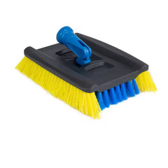 Lock-On Deck Brush for Wood & Composite Decking Swivel Head Heavy Duty