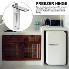 2Pcs Spring Hinges Freezer Door Hinges Refrigerator Hinges Door Hinges