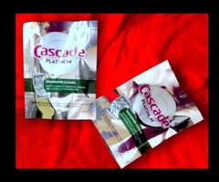 LOT of 2 Packs : Cascade Platinum Dishwasher Cleaner Fresh Scent, 1 Pod Per Pack