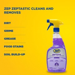 Zep Zeptastic All-Purpose Cleaner and Degreaser – 32 oz (Case of 12) 325712 –
