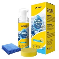 4-in-1 Multi-Enzyme Foam Cleaner, All-Purpose Spray 5oz with Sponge &Towel150ml