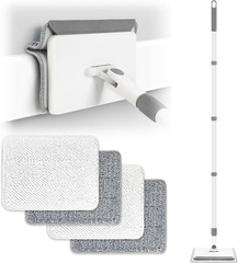 Baseboard Cleaner Tool with Handle, DELUX Baseboard Cleaner with Extendable Long