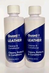 2 GUARD IT FORCEFIELD Leather Furniture Cleaner & Conditioner 4oz EACH BestPrice