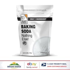 Sodium Bicarbonate 100% Pure, 56 Ounce for Baking, Cleaning, and Deodorizing