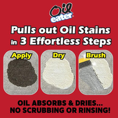 Overnight Stain Remover for Cleaning Oil Stains on Concrete, Driveway, Pavers &