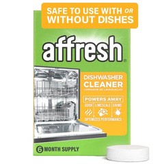 Affresh Dishwasher Cleaner, Helps Power Away Odor Causing Bacteria, Limescale…