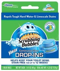 Drop In Automatic Toliet Bowl Cleaner, Blue, 3-Pk., 3.4-oz.
