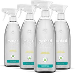 Cruelty-Free Eucalyptus Mint Shower Cleaner – 4 Bottles for Effortless Care