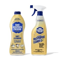 Soft Cleanser 26 oz + Spray & Foam Multipurpose MORE Spray Cleaner 25.4 oz, M…