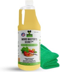 Wood Master’s Secret Non-Toxic Food Safe Cutting Board Oil Conditioner