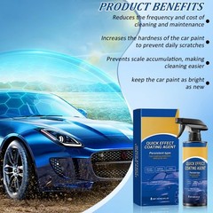Car Coating Spray,Quick Effect Coating Agent,Car Scratch Wax Polish Spray Liquid