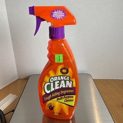 Orange Glo Clean Original Tough Acting Degreaser Cleaner Movie Prop 21 Oz left