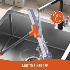 Floor Squeegee for Concrete Floor, Tile Floor, Metal Aluminium Heavy Duty Gar…