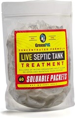Septic Tank Treatment Packets – Prevent Clogs & Odors, 60 Ct