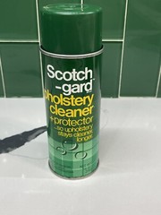 Scotch-gard 3M FABRIC PROTECTOR 14oz Vintage 1987 Old Formula USA GREEN 50% FULL