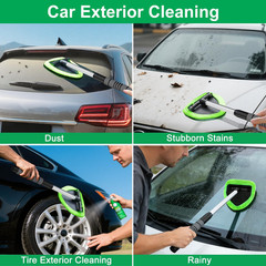 XINDELL Windshield Cleaner Tool – Car Interior Window Cleaning Kit