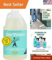 64 oz Ultra Concentrated Lemon Floor Cleaner – Safe for Kids & Pets, EWG A-Rated
