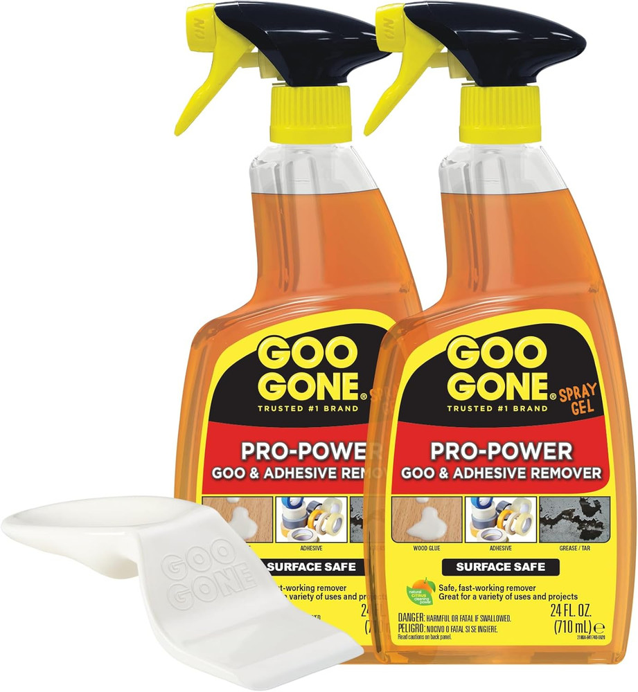 Pro-Power Spray Gel Adhesive Remover – Surface Safe, Great Cleaner, No Harsh Odo