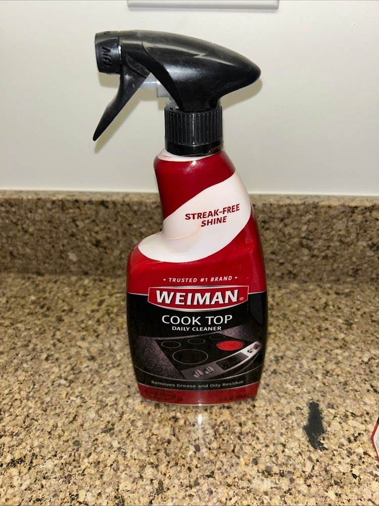 2-Pack~ WEIMAN Glass Ceramic Stove Range COOK TOP DAILY CLEANER Polish & Protect
