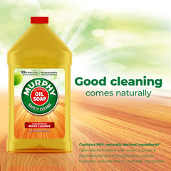 Oil Soap Concentrated Formula, Wood Cleaner, No-Rinse Floor Cleaner, Citronella
