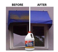 30 Seconds Outdoor Concentrate Algae Mold and Mildew Cleaner (1 Gallon) – 2 Pack
