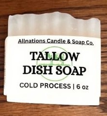 Allnations Soap Co – All Natural Handmade Solid Dish Soap Bar – Free of Dyes …