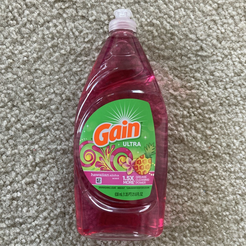 Gain Ultra Hawaiian Aloha Scent Dishwashing Liquid
