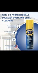 Zep Heavy-Duty Oven and Grill Cleaner – 19 oz Case of 2 ZUOVGR19 – Dissolves …